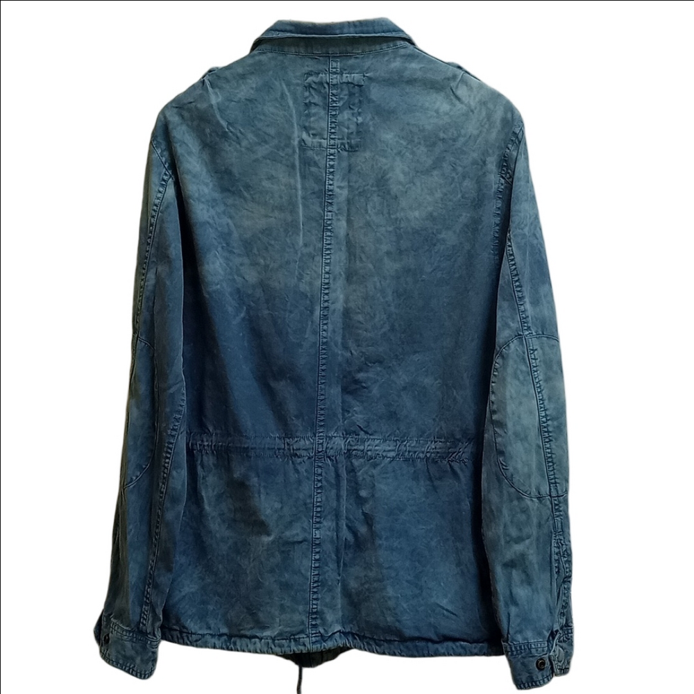 🆕 SCOTCH & SODA "THE COMANDO" BLUE TWO TONE WOMEN'S JACKET - Picture 12 of 15